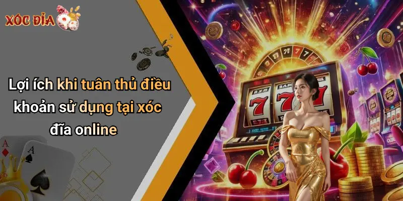 Lợi ích khi tuân thủ điều khoản sử dụng tại xóc đĩa online