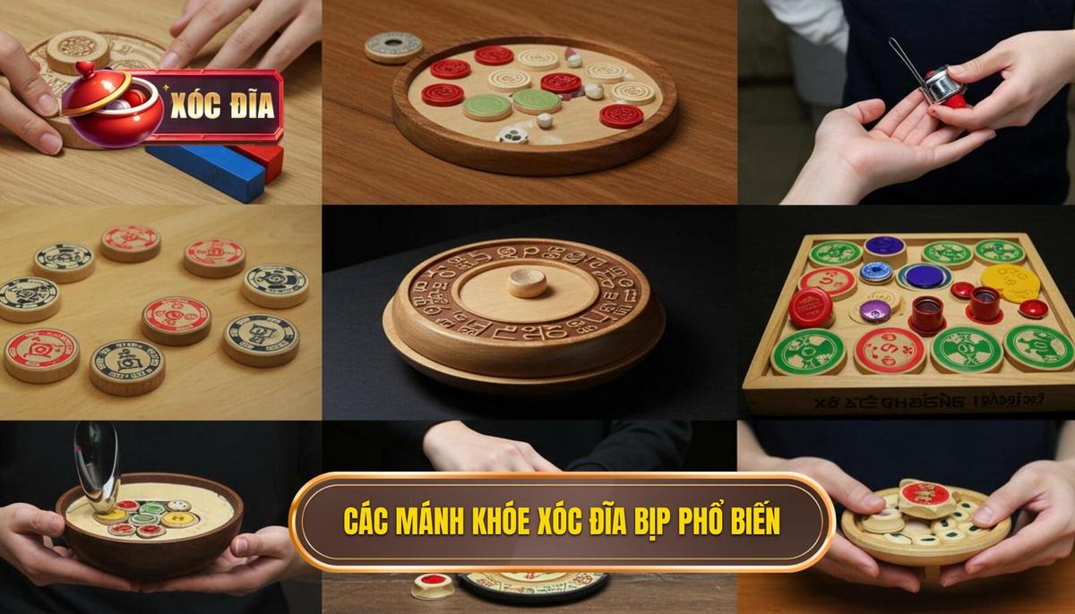 1. Phân Loại Các Mánh Khóe Xóc Đĩa Bịp Phổ Biến