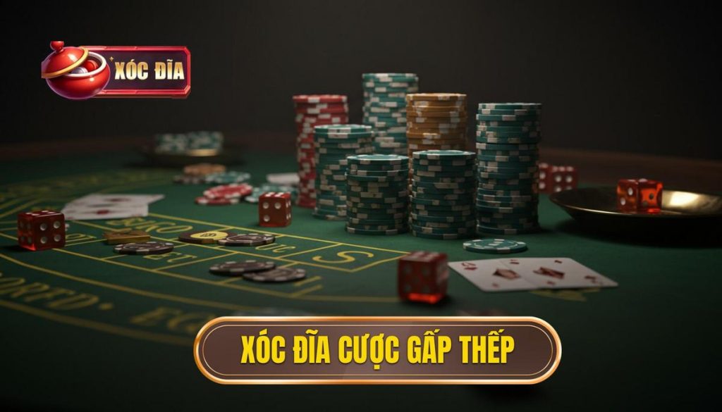 Xóc đĩa Cược Gấp Thếp