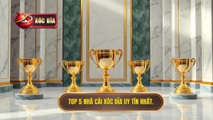 Top 5 nhà cái xóc đĩa uy tín: Lựa chọn vàng cho dân chơi chuyên nghiệp