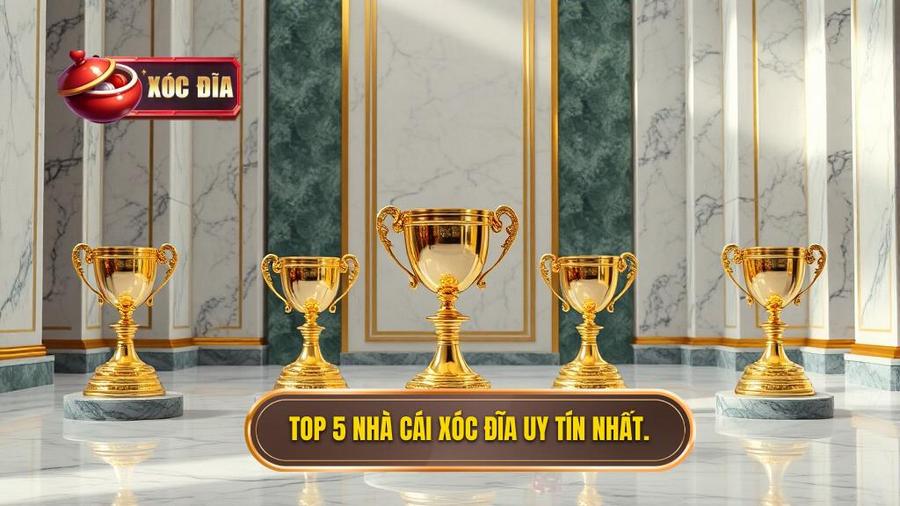 Top 5 nhà cái xóc đĩa uy tín: Lựa chọn vàng cho dân chơi chuyên nghiệp